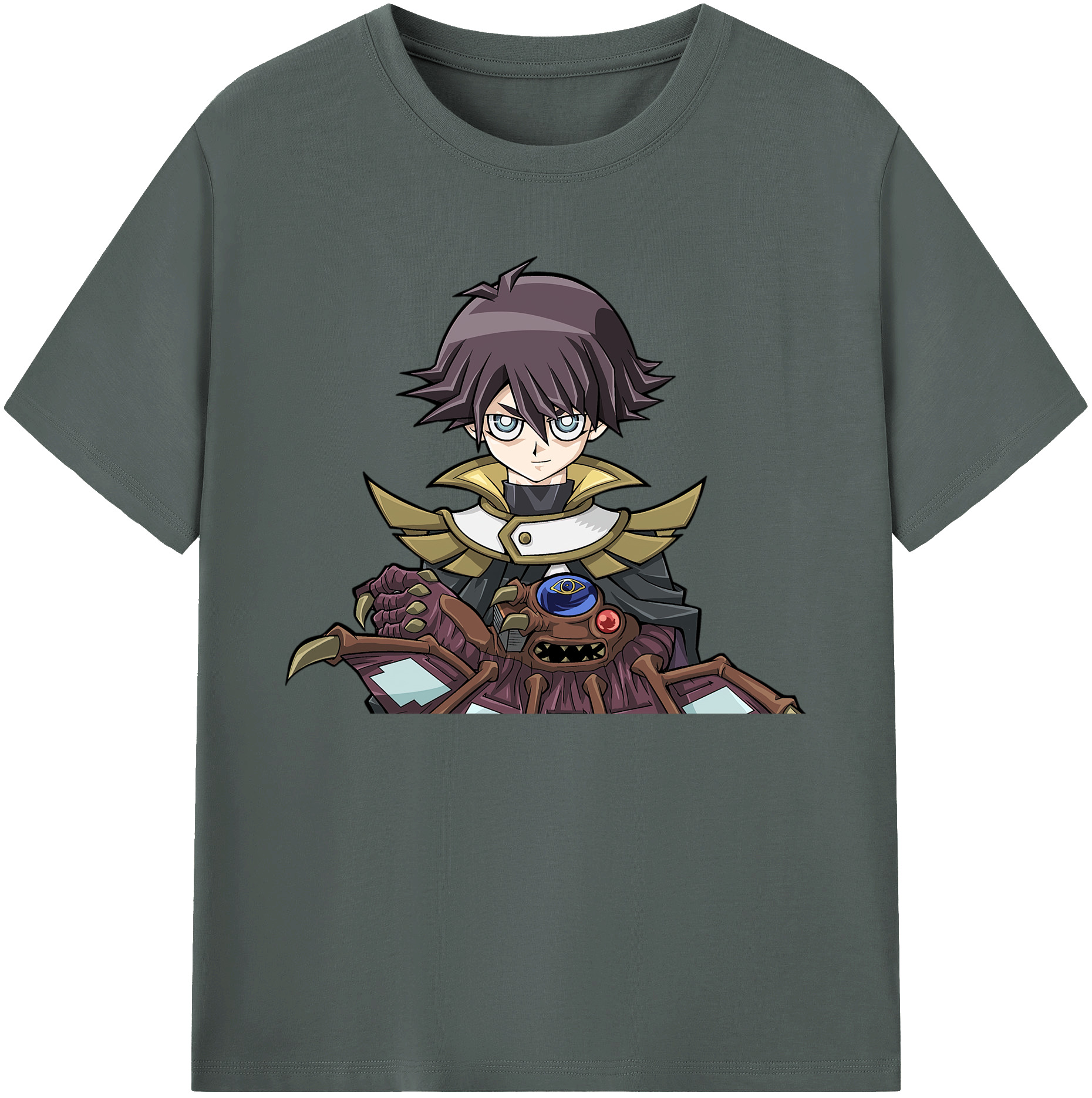 （画像用） 遊☆戯☆王 Yu-Gi-Oh! 綿100％ メンズ半袖Tシャツ｜肌触りやわらか＆通気性